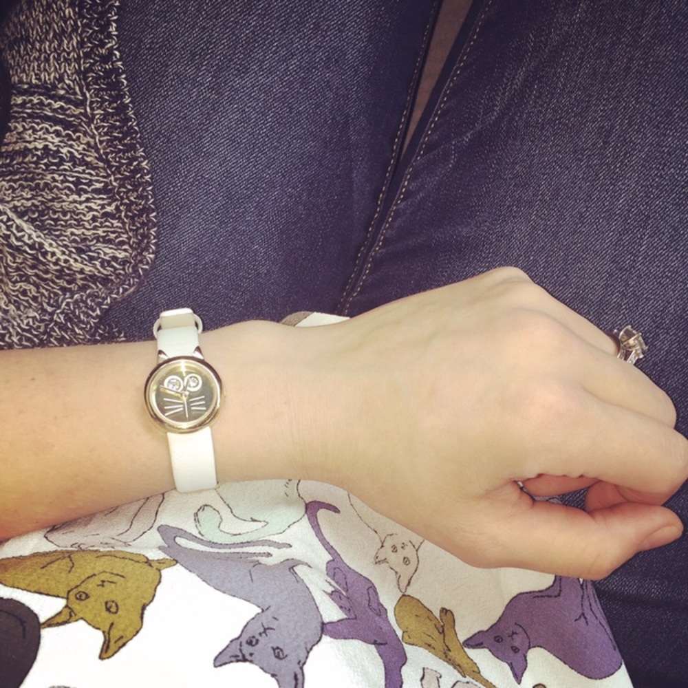 Marc by Marc Jacobs Critter Cat watch